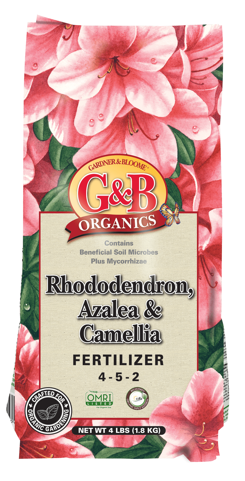Rhododendron, Azalea & Camellia Fertilizer 4-5-2 (4-lb bag) (7890273435903)