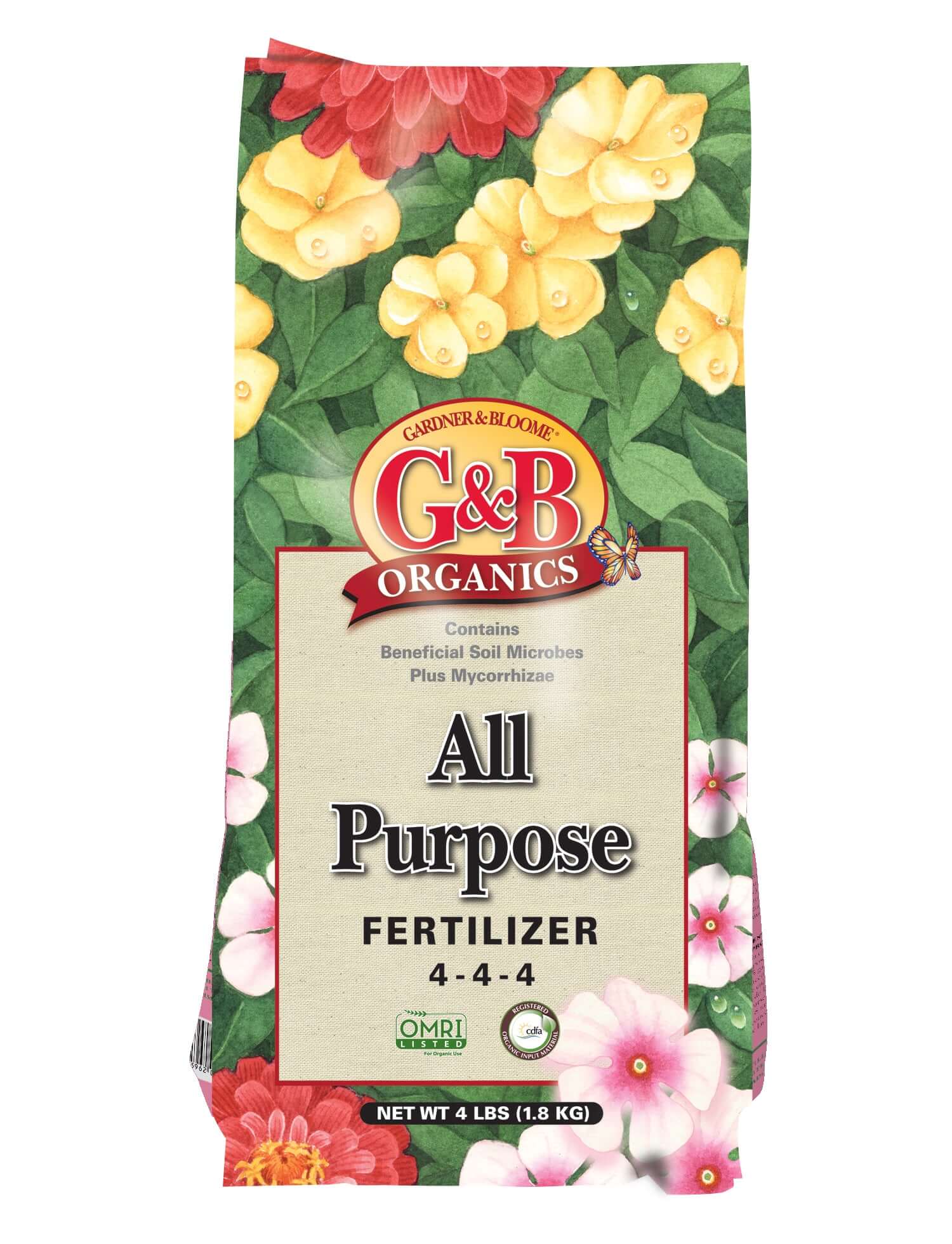 All Purpose Fertilizer 4-4-4 (4-lb bag) (7890296176895)