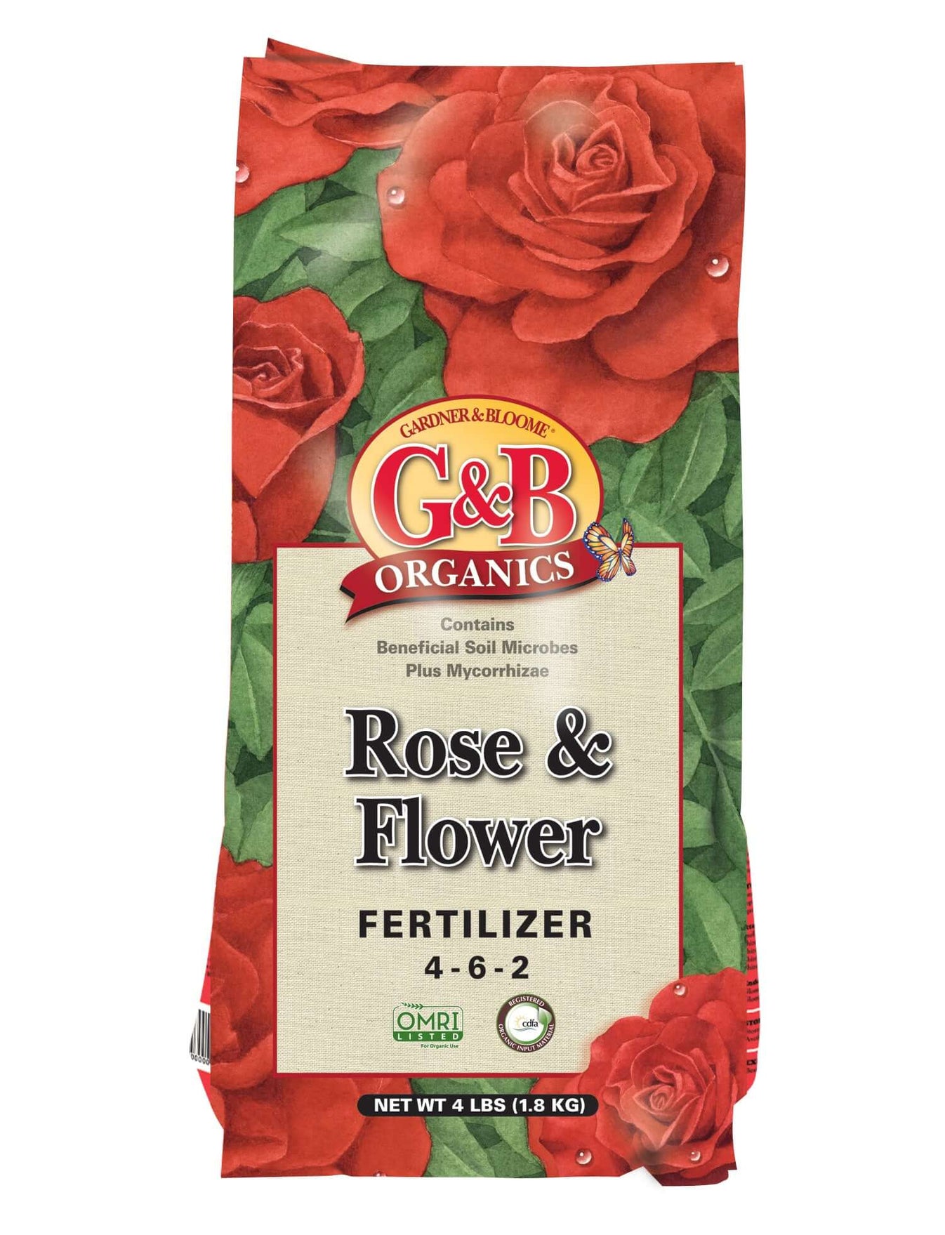 Rose & Flower Fertilizer 462 (4lb bag)